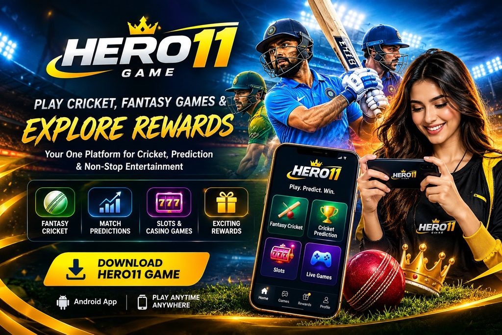  HERO11 Game App for Cricket Fantasy Games and Online Gaming